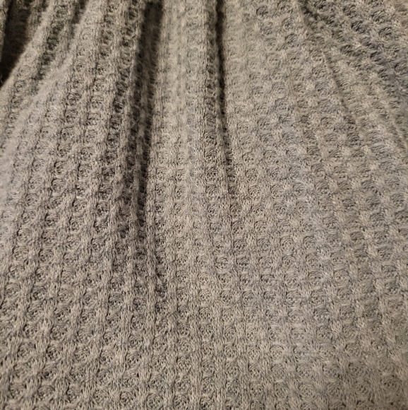 SHEIN PEPLUM WAFFLE KNIT TANK TOP - Picture 3 of 6